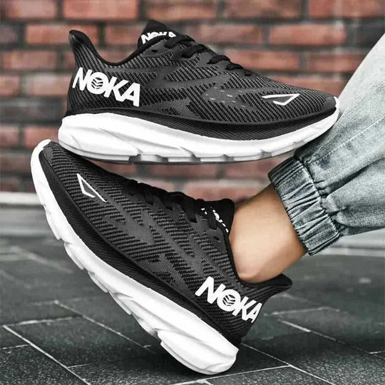 lightweight mesh sneakers men | shock absorption training shoes | breathable lace-up sports shoes | ultrasonic cleaning