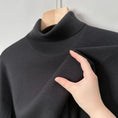 non-scratch merino wool | thermal turtleneck sweater | heavyweight knit sweater | energy saving