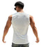 quick-dry fabric workout vest | breathable sleeveless training top | mens striped running tank top | ultrasonic cleaning