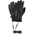 heated cycling gloves for men | polyester thermal gloves | electric heating gloves | energy saving