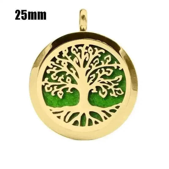 stainless steel magnetic necklace | aromatherapy diffuser pendant | essential oil necklace for women | energy saving