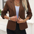 Women's Business Suit Jacket 34 Sleeve Business Casual Jacket Meifu Market