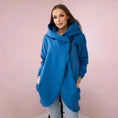 Women's Plus Size Solid Color Coat Meifu Market