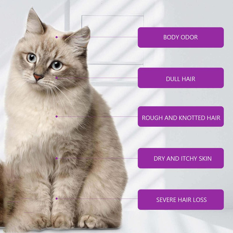 Yegebang Pet Shampoo And Shower Gel Relieves Itchy Skin And Leaves Hair Smooth And Untangled Meifu Market