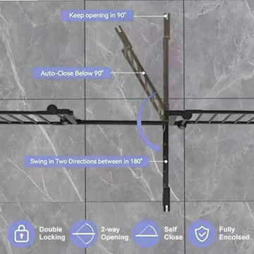 150 Adjustable Safety Gate 6 Panels Play Yard Metal Doorways Fireplace Fence Christmas Tree Fence G Meifu Market