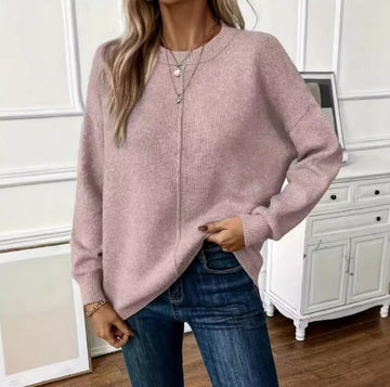 Simple Women's Knitted Sweater Pullover Meifu Market