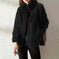 double-faced fleece fabric | high neck sweater women | warm cardigan for women | ultrasonic cleaning
