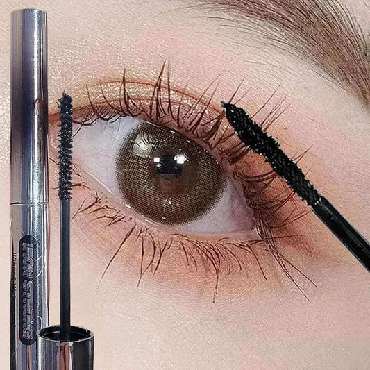 Top-Grade 3D Black Brown Eyelash Mascara | Small Brush & Waterproof