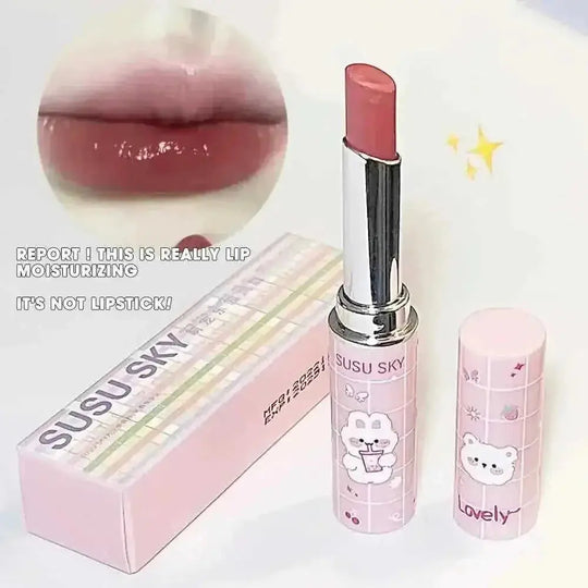 long-lasting non-stick lip glaze | vegan non-stick lipstick | glossy lip stain transfer-proof | energy saving