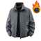 fleece lined jacket | lightweight winter coat | loose fit top | energy saving