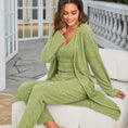 fleece lounge set | open front cardigan set | womens 3 piece sweatsuit | ultrasonic cleaning