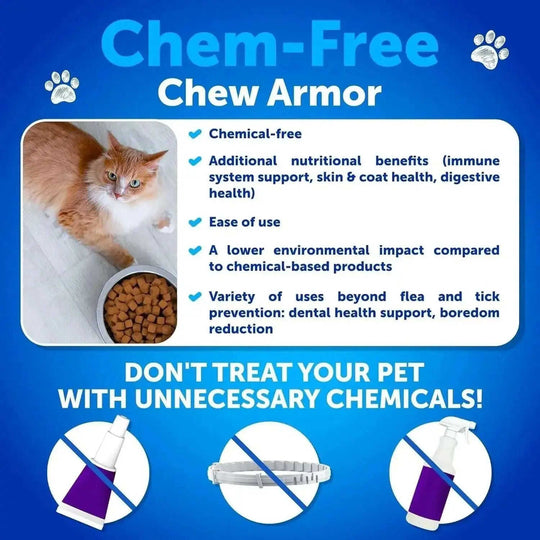 Flea Treatment For Cats Natural Flea And Tick Prevention Supplement For Cats Kittens Chewable Daily Oral Pills With Vitamins 135 Soft Chews Skin & Coat Dental Treats Digestion CANNOT Be Sold On Amazon Meifu Market