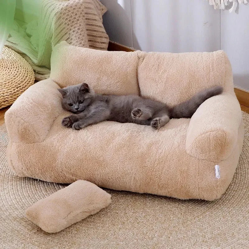 heated pet bed | orthopedic cat sofa | luxury pet bed | energy saving
