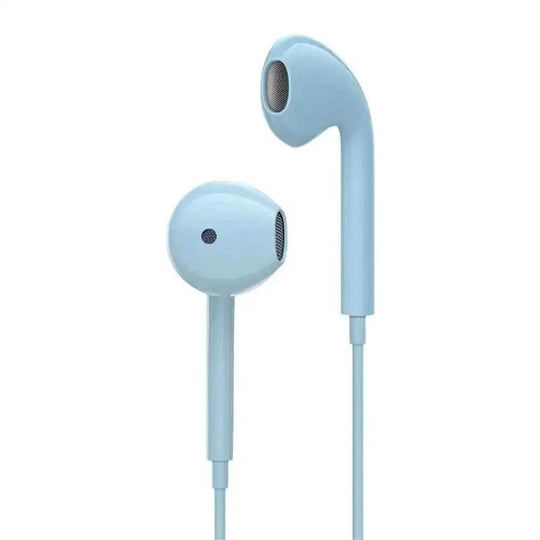 wired earbuds with microphone | 35mm in-ear headphones | volume control earbuds | energy saving