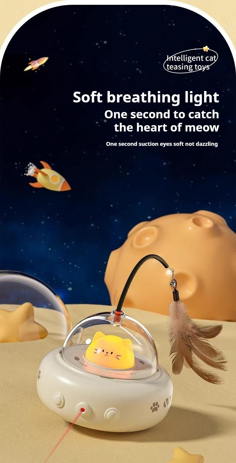 Smart Electric Cat Car With Automatic Laser Pointer - Cat Fun, Energy-Saving Product Meifu Market