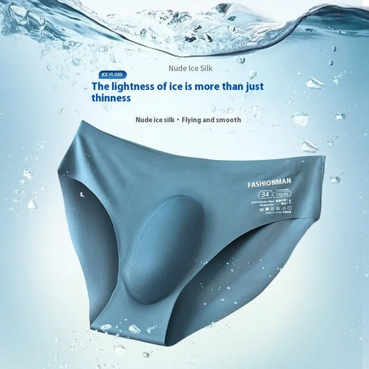 Men's Low Waist Briefs - Comfortable Cotton Underwear for Daily Wear