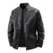 genuine leather motorcycle jacket | heavy-duty biker coat | abrasion-resistant riding gear | energy saving