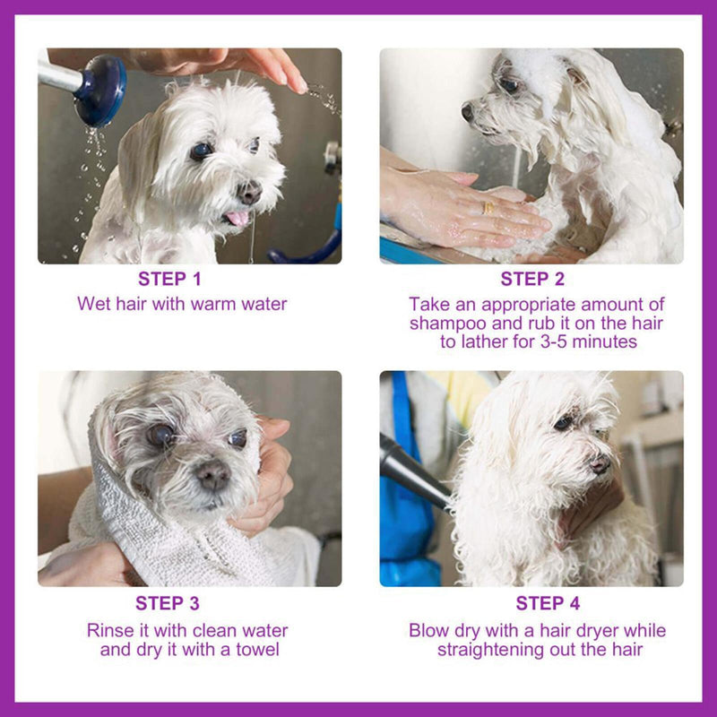 Yegebang Pet Shampoo And Shower Gel Relieves Itchy Skin And Leaves Hair Smooth And Untangled Meifu Market