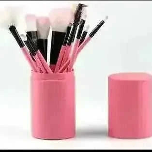 12pcs Professional Makeup Brush Set - Blush Eyeshadow Highlighter Brushes