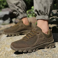 Casual Fashion Outdoor Mountaineering Non-slip Platform Hiking Men's Shoes Meifu Market