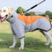 New Winter Dog Coat Waterproof Pet Clothes For Medum Large Dogs Warm Thicken Dog Vest Custome Labrador Jacket Greyish Purp...
