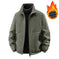 fleece lined jacket | lightweight winter coat | loose fit top | ultrasonic cleaning