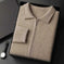 mens wool blend cardigan | oversized fit sweater coat | lightweight knitwear for layering | energy saving