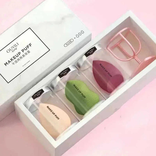 beauty blender egg sponge | reusable makeup sponge | latex-free cosmetic puff | energy saving