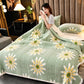 Cashmere Three-layer Blanket Thickened Warm Feather Silk Blanket meifu market