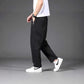 stretch cotton fabric | elastic waistband with drawstring | relaxed fit trousers | ultrasonic cleaning