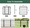 Gardner Pet Dog Fence Indoor And Outdoor Small And Medium Dog Foldable With Gravity Automatic Lock Pet Activity Fence Meifu Market