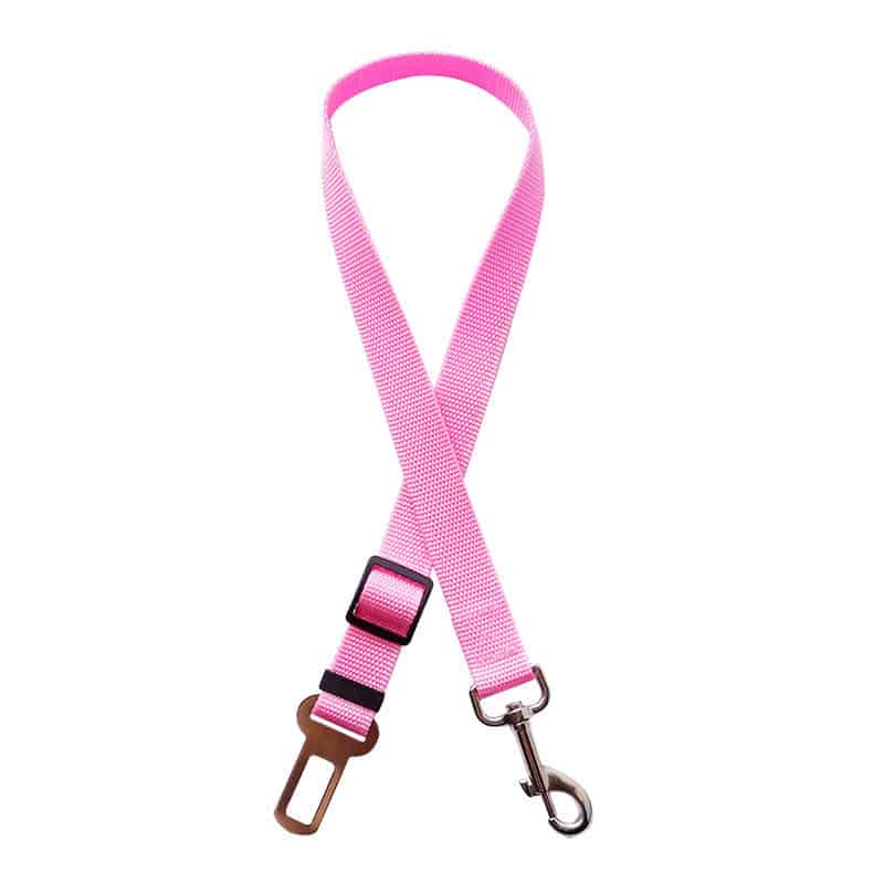 Adjustable Pet Cat Dog Car Seat Belt Pet Seat Vehicle Dog Harness Lead Clip Safety Lever Traction Dog Collars Dogs Accessoires Pets Products - Meifu Market