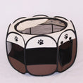 Folding Octagonal Pet Fence Oxford Cloth Cat And Dog Kennel Meifu Market