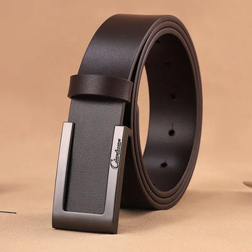 Fashion First Layer Cowhide Men's Casual Belt meifu market