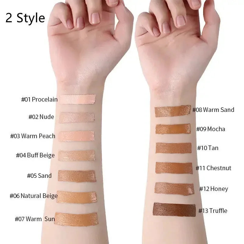 oil-free liquid foundation | long-lasting matte foundation | full coverage concealer | ultrasonic cleaning