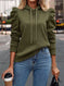 Solid Color Long-sleeved Casual Women's Top Sweater Meifu Market