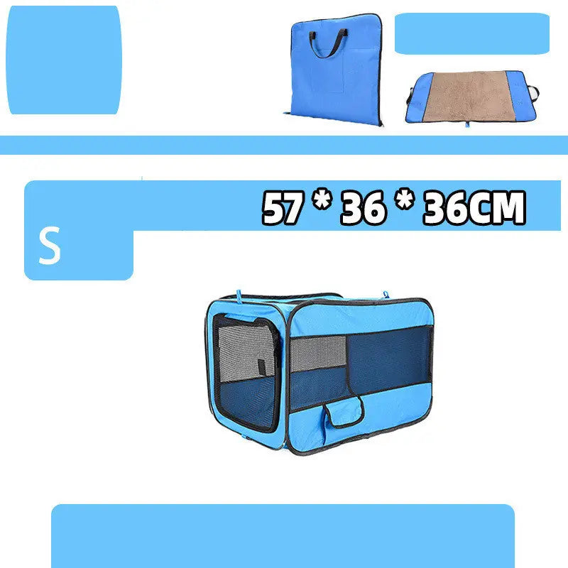 Pet Travel Carrier Bag Portable Pet Bag Folding Fabric Pet Carrier Travel Carrier Bag For Pet Cage With Locking Safety Zippers Meifu Market