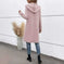 Personality Street Zip Hooded Long Velvet Lining Sweatshirt Meifu Market