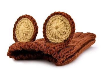 Black Cow Thermal And Windproof Halloween Knitted Jarre Aero Bull Dog Hat