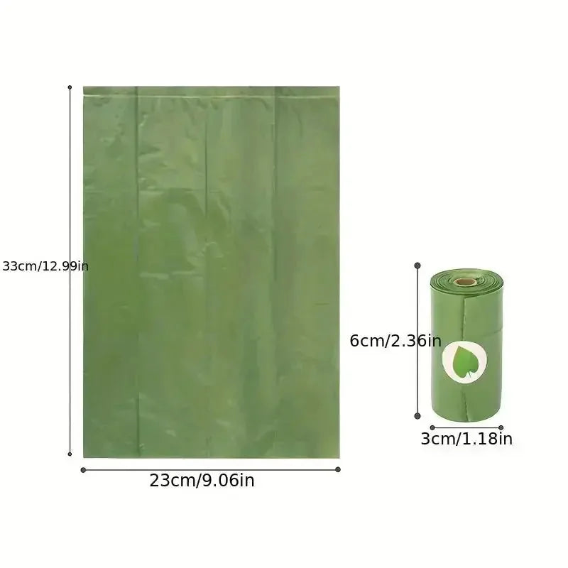 biodegradable pet waste bags | 8-inch cat litter scoop | leak-proof disposable bags | energy saving