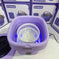 Portable Folding Small Underwear Socks Portable Washing Machine Purple - blue 10l portable mini washing machine folding sm...