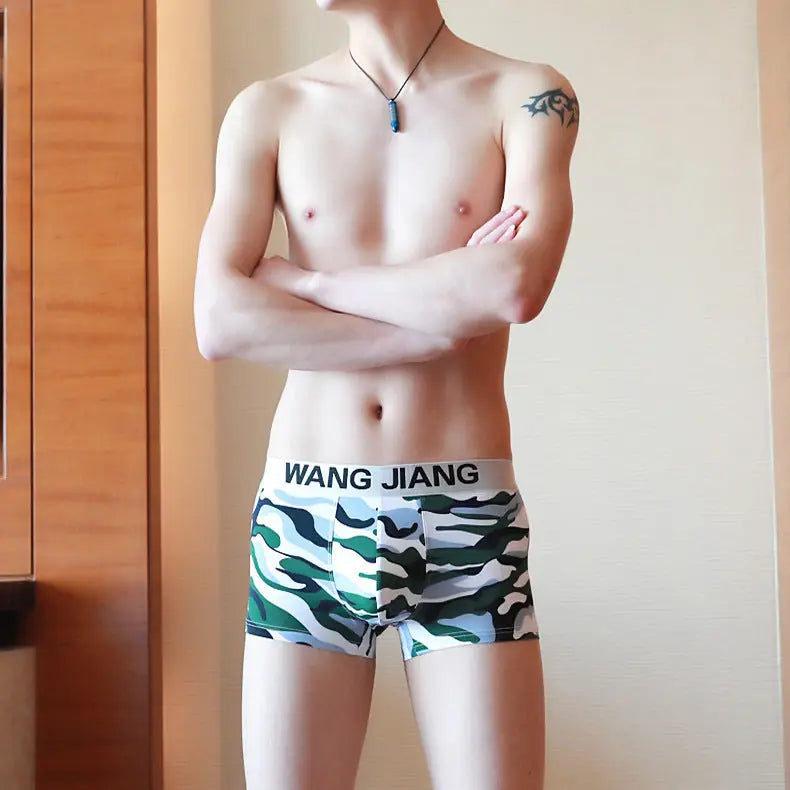 Men's Underwear Boxer Summer Ice Silk Meifu Market