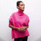 Winter Turtleneck Sweater Ins Solid Color Long Sleeve Pullover Top Women's Clothing Meifu Market