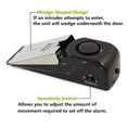 electronic door alarm | home security wedge | burglar alarm system | energy saving