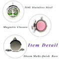 magnetic diffuser pendant | hollowed tree pendant necklace | essential oil jewelry | energy saving