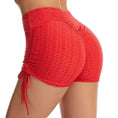 butt-lifting shorts | high-waisted gym shorts | textured workout shorts | energy saving
