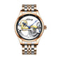 Automatic Mechanical Watch Creative Hollow Male Watch Generation Silicone Band Watch - Meifu Market