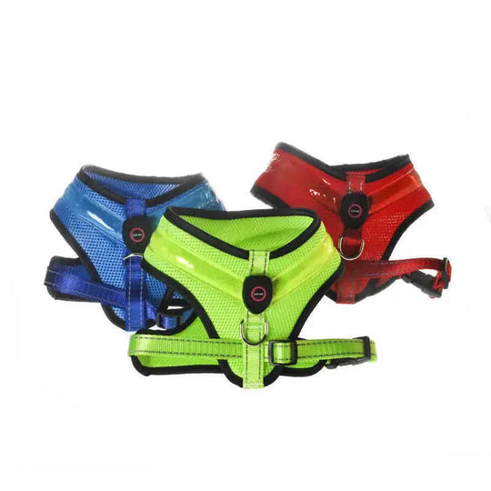 LED Luminous Dog Harness Led USB Charging Dog Chest Strap Vest Pet Safety Reflective Harness Pet Vest For Puppy Large Dog ...