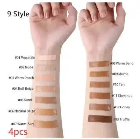 oil-free liquid foundation | long-lasting matte foundation | full coverage concealer | ultrasonic cleaning