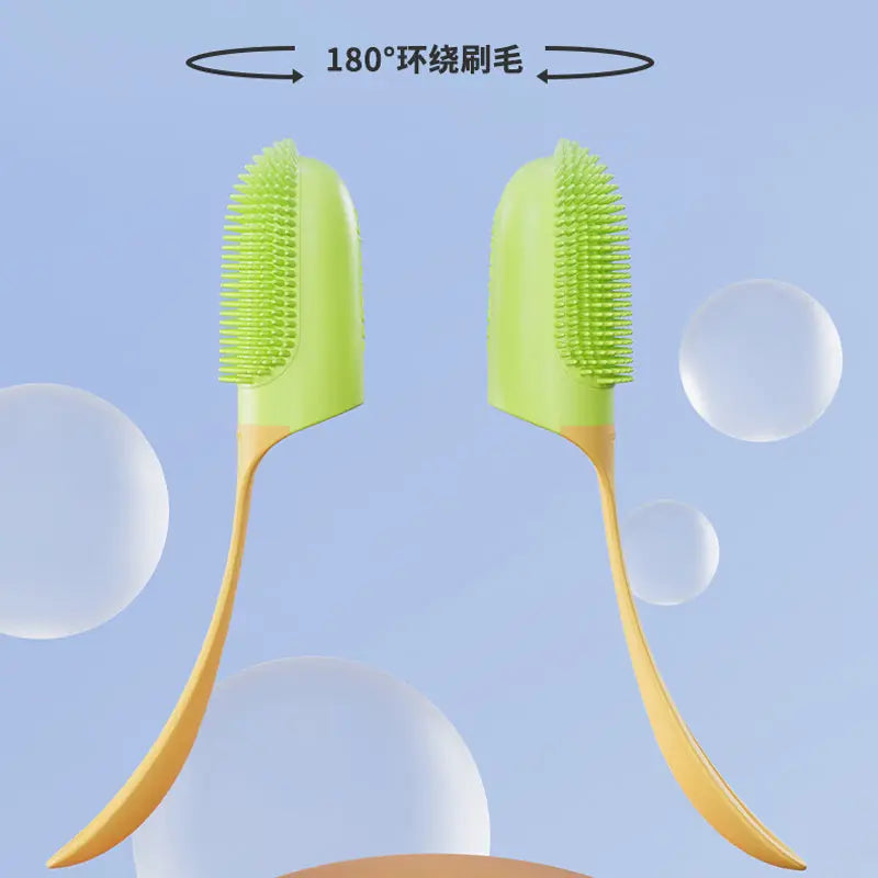 Dog Tooth Cleaning Brush Care Finger Wrap Cat Dog Oral Cleaning Toothbrush Tool Silicone Dog Cat Finger Toothbrush Supplies Pet Products Meifu Market